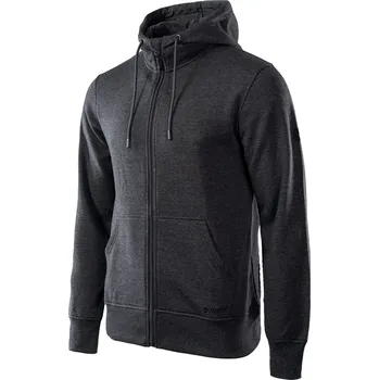 Pánská mikina HI-TEC Silian II - pánská mikina s kapucí Velikost: XXL