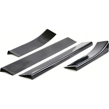 Prah karosérie Škoda Fabia-Dekorativní prahové lišty 4 ks karbon