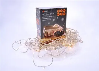 Vánoční osvětlení Solight 1V47 řetěz 50 LED studená bílá