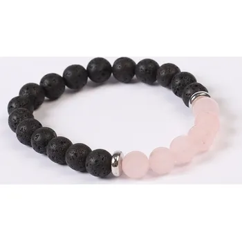 Souprava šperků Náramek láva a růženín