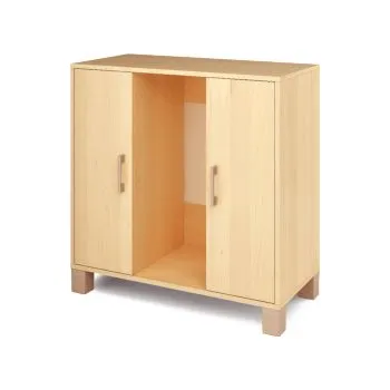 Šatní skříň Nízká skříň ORZE 2 dveře (více barev) Zelená Buk