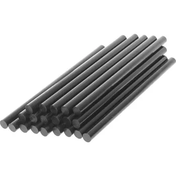 Příslušenství k lepící pistoli Univerzální černé lepicí tyčinky (20 cm), 20 ks