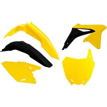 RACETECH kompletní plasty SUZUKI RMZ 450 08-17, barva OEM dle ročníku 14-16 žlutá černá (tabulka) (SU417E999)