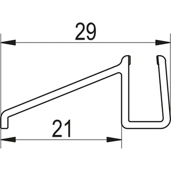 RONAL Obloukové těsnění na TLSR s rádiusem 500 mm, set 10 párů 51602.KD10.TLSR.50