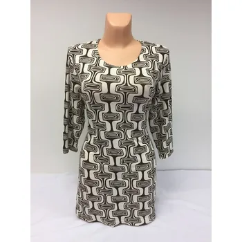 Dámská tunika Tunika SOTRA, Barva Béžová, Velikost XL 44, Materiál 96% Viskoza 4% Lycra