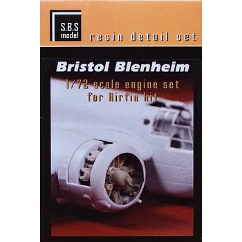 Plastikový model S.B.S model 1/72 Bristol Blenheim engine set (AIRFIX)
