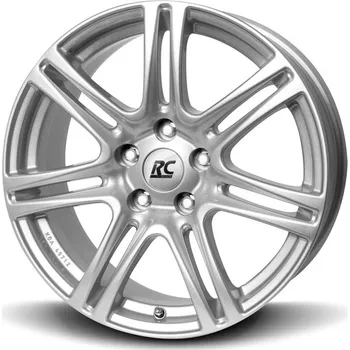 Alu kolo Alu disk Brock RC28 7.5x17, 4x100, 63.4, ET35 Kristallsilber (KS)