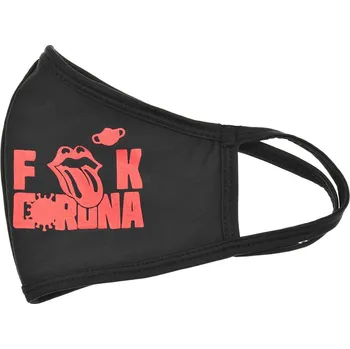 rouška Euro Habitat Textilní rouška - FCK corona virus, red kiss