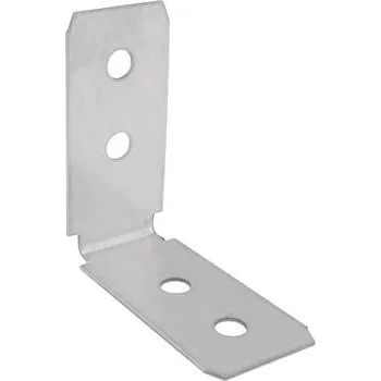 Nábytkové kování ALUMIS upevňovací úhelník bez upevňovacího šroubku, přírodní hliník