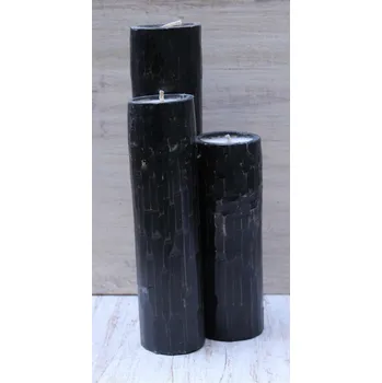 Svícen Bambusový svícen 30cm