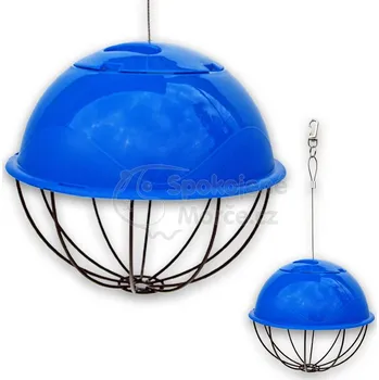 Trixie Závěsný míč na potravu 16 cm (Barva: modrá)