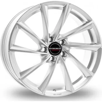 Alu kolo Alu disk Borbet VTX 8x18, 5x108, 72.5, ET45 brilliant silver