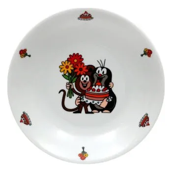 Talíř Talíř hluboký - KRTEČEK (dort)