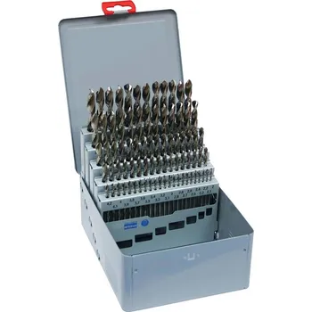 Vrták NÁSTROJE CZ Sada vrtáků 81 dílná, 2,00-10,00x0,1mm S338RCZ004HSSCo5, kov