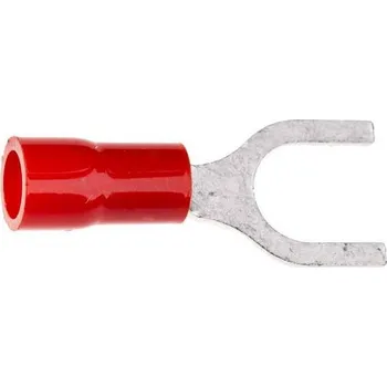 Kabelové oko VIDLICE KABELOVÁ LISOVACÍ s izolací 4 mm (25 ks)