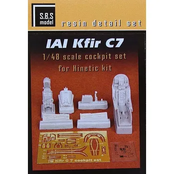 Plastikový model S.B.S model 1/48 IAI Kfir C7 - cockpit set (KIN)