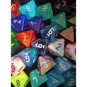 Příslušenství k deskovým hrám Chessex Kostka D8 signature - 29208