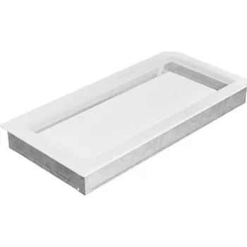 Krbová obestavba Krbová mřížka 22x45 bílá
