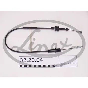 Lanko parkovací brzdy Lanko plynu, , 847065, 90411035, LINEX, 32.20.04