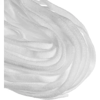 Textilní guma Pruženka jemná bílá na roušky, 3 mm, svitek 7 m