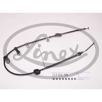 Lanko parkovací brzdy Tazne lanko, provozni brzda, , 47510SB4063, LINEX, 17.01.39