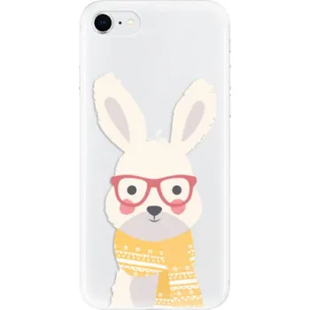 Pouzdro na mobilní telefon Odolné silikonové pouzdro iSaprio - Smart Rabbit - iPhone SE 2020