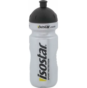 Láhev láhev ISOSTAR 0,65 l, výsuvný vršek, stříbrná
