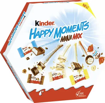 Čokoláda Kinder Happy Moments Mini Mix 163 g