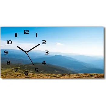 Hodiny Skleněné hodiny na stěnu Národní park Tatry