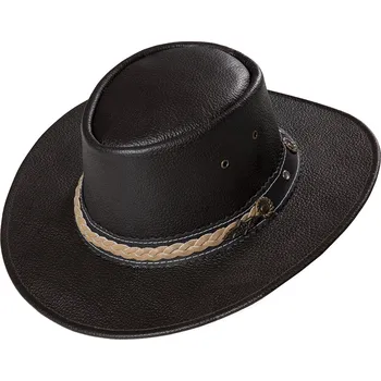 kožený westernový klobouk MILES Velikost: XL