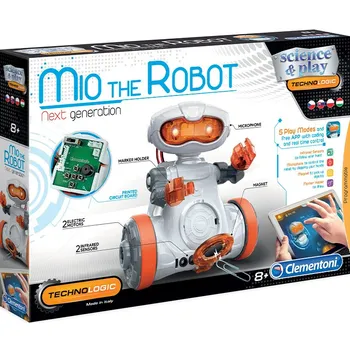 Clementoni Mio The Robot bílý/oranžový
