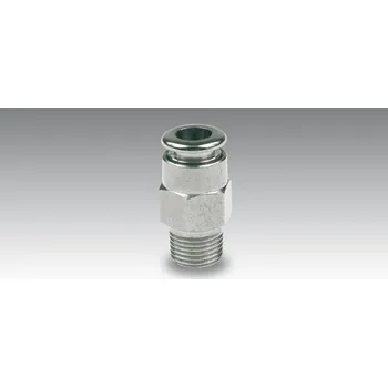 Příslušenství ke kompresoru Nástrčné šroubení přímé s kuželovým závitem F-E 6 - R 1/8"a