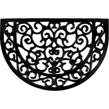 Rohož gumová dekor půlkruh 60cm