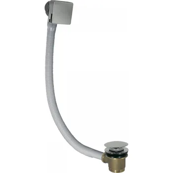 Sifon Tres Seleccion - Odtoková a napouštěcí vanová hranatá souprava KASKÁDA s přepadem 03453440AC