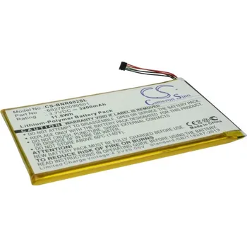 Baterie k notebooku Baterie Cameron Sino CS-BNR002SL za Barnes & noble 6027B0090501 - neoriginální