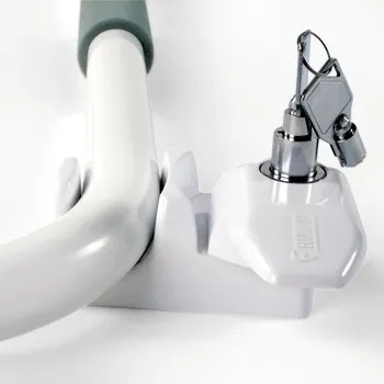 Fiamma Bezpečnostní zámek – přídavný zámek pro systémy 31 & 46, bílý hliník Barva: Bílá