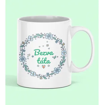 Hrnek keramický s potiskem Bezva táta