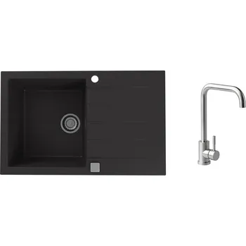 Granitový dřez SET ALVEUS CADIT 20 - 91 + BATERIE ANGEL