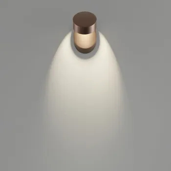 Nástěnné svítidlo Lodes 15540 3527 Pin-Up, nástěnné svítidlo pro nepřímé osvětlení, 8W LED 2700K stmívatelné, bronz, výška 15,5cm