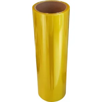 Polep vozidla Transparentní fólie - žlutá 100x30 cm