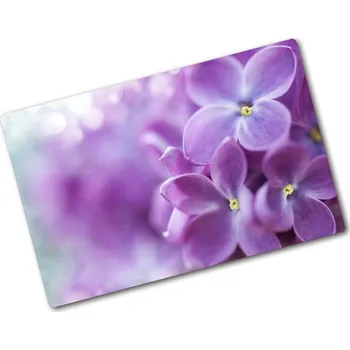 Kuchyňské prkénko Deska na krájení skleněná Květiny bezu