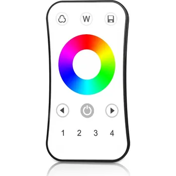 Díl pro stavbu reproduktoru Bezdrátové RGBW LED dálkové ovládání k osvětlení SENTIOTEC, 4 zónové
