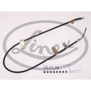 Lanko parkovací brzdy Tazne lanko, provozni brzda, , 365304F100, LINEX, 30.01.08