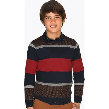 Dětská móda Mayoral Chlapecký svetr 7309 Rozměr: 172 (18 let)
