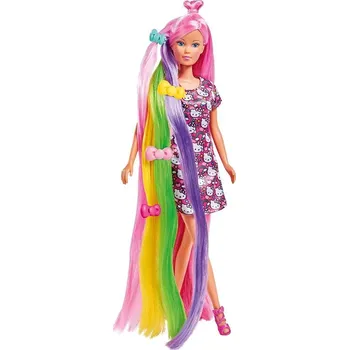 Panenka Simba Steffi Hello Kitty s duhovými vlasy