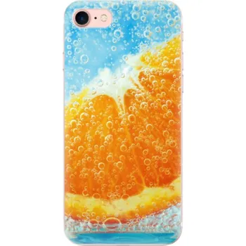 Pouzdro na mobilní telefon Odolné silikonové pouzdro iSaprio - Orange Water - iPhone 7