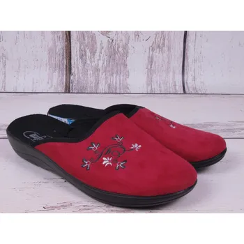 Dámské pantofle Pantofle bačkory papuče dámské Befado Jula 552D004 vínové velikost: 37