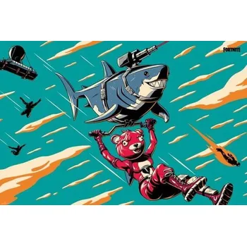 GB eye Fortnite Laser Shark 91,5 x 61 cm