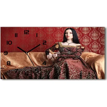 Hodiny Skleněné hodiny na stěnu tiché Středověk