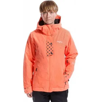 nugget Dámská zimní bunda dotty a acid orange